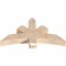 Ekena Millwork Davenport Smooth Timber Gable Bracket, Douglas Fir, 48"W x 26"H x 5 1/2"D x 5 1/2"F, 13/12 Pitch GBW048X26X0606DAV00SDF - alternate 3
